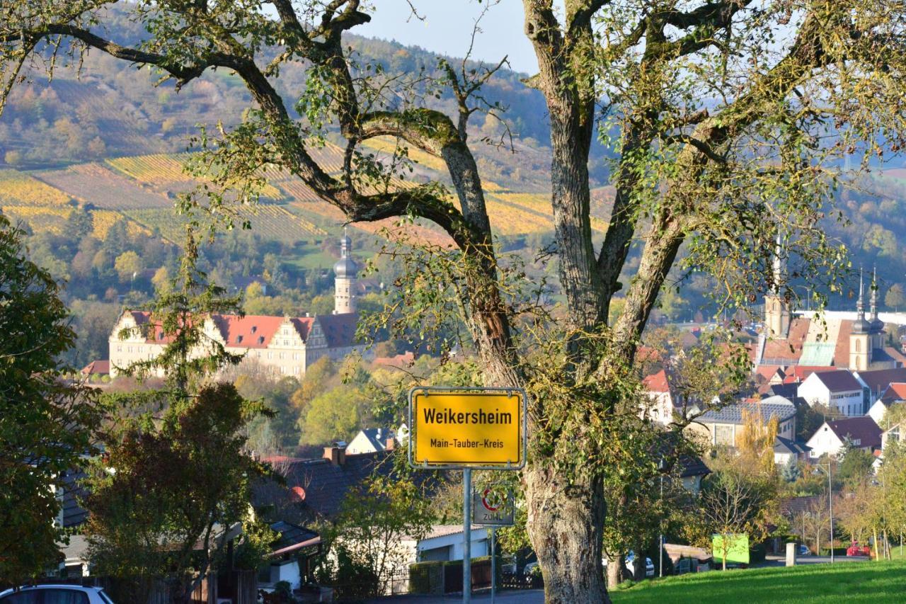 Ferienwohnung Knoerck Weikersheim Dış mekan fotoğraf